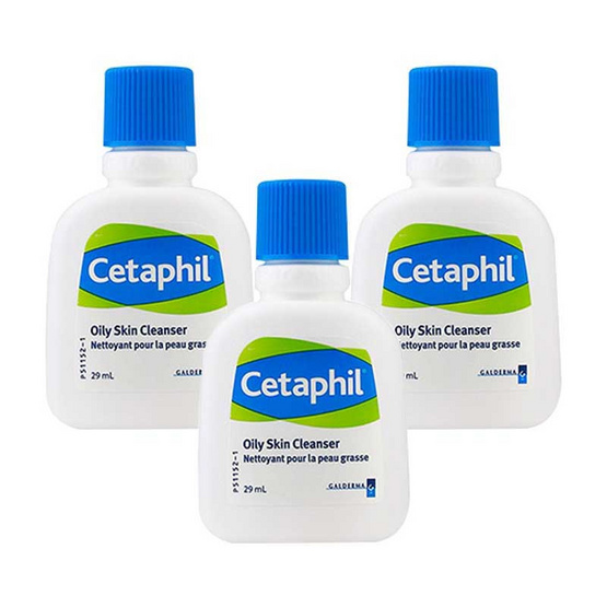 เซตาฟิล ออยล์ลี่ สกิน คลีนเซอร์ 29 มล. แพ็ค 3 ชิ้น Cetaphil Oily Skin Cleanser 29ml