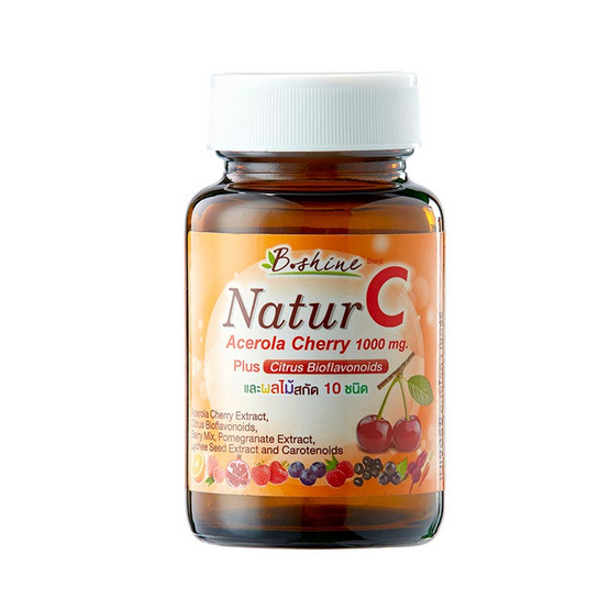 893391_010_01 บีไชน์ เนเจอร์ซี อะเซโรลา เชอร์รี่ 30 เม็ด